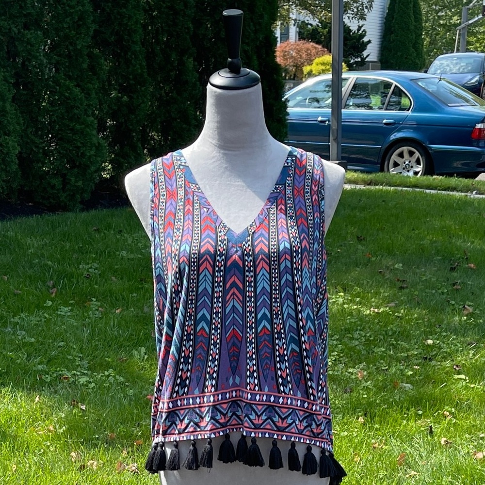 Tart Tank with fringe. Small: